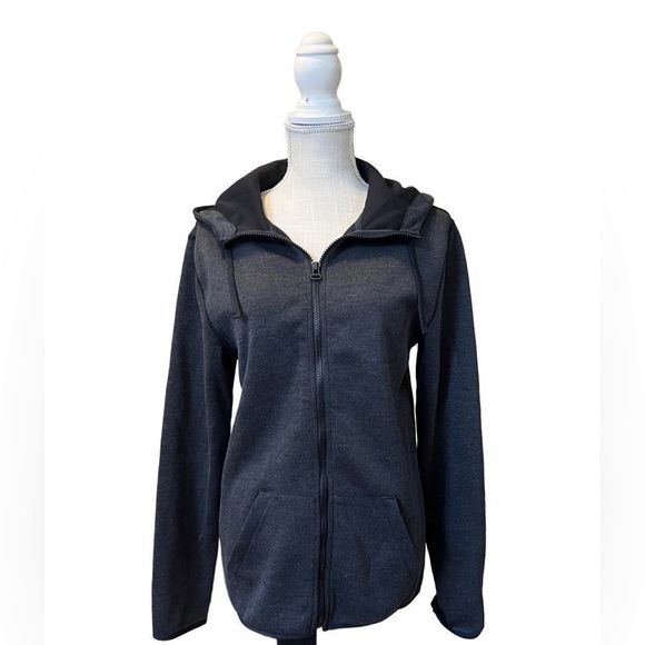 NWOT Womens J Crew Graphite zip up hoodie size XS - Picture 1 of 3